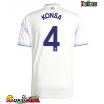 Camisa de Futebol Aston Villa Ezri Konsa #4 Equipamento Alternativo 2025-26 Manga Curta